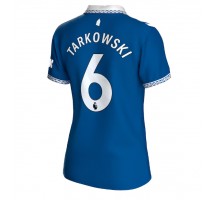 Everton James Tarkowski #6 Koszulka Podstawowa damskie 2023-24 Krótki Rękaw